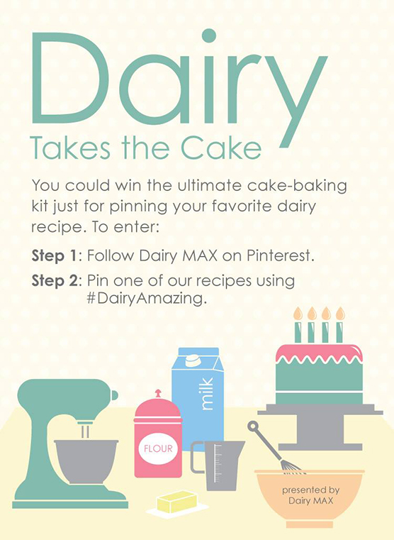 Dairy Takes the Cake Ad and Sweepstakes